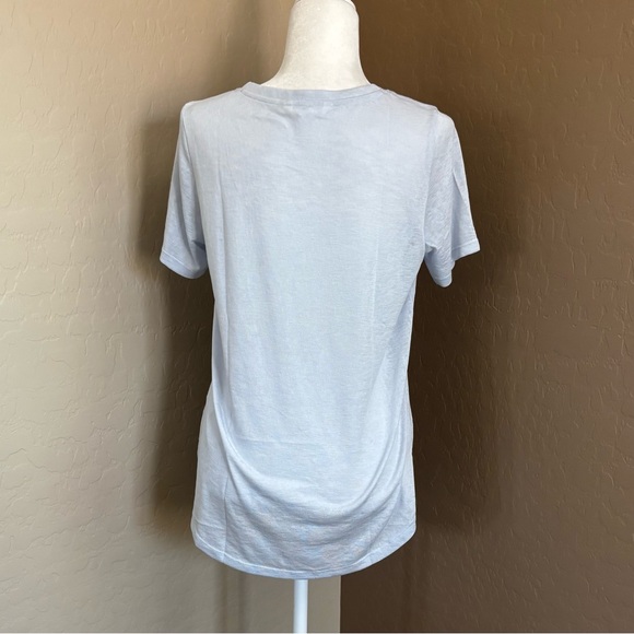 NWOT 🩵 ATHLETA 🩵 Breezy Scoop VNeck Tee - Picture 3 of 9